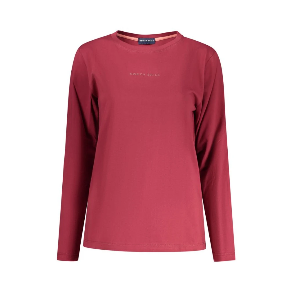 North Sails Röd Långärmad T-Shirt