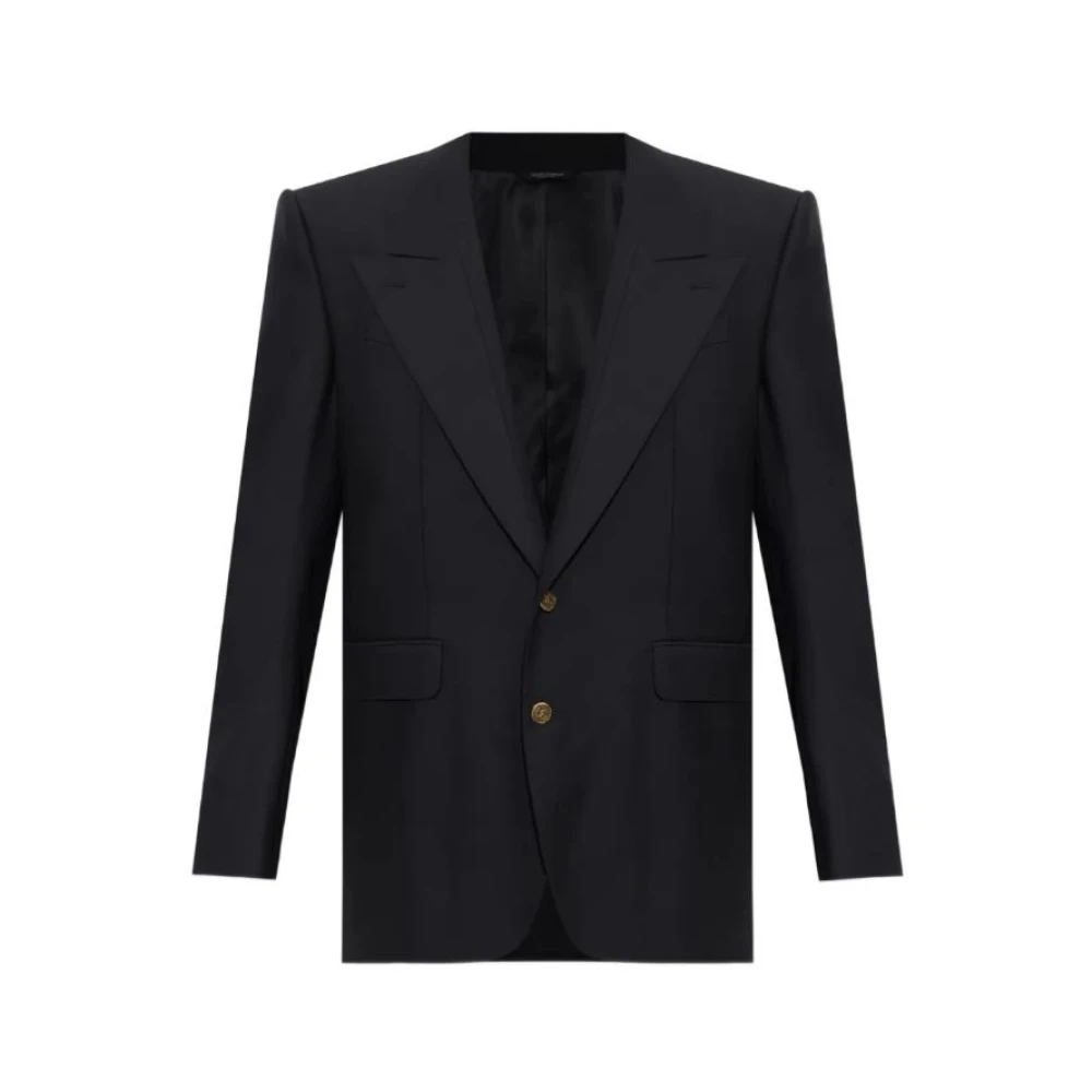 Dolce & Gabbana Jackets - Male - Blazers - Blue - Xl - Jackets