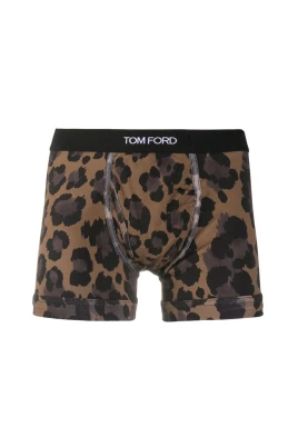 Leopardmönstrade Boxershorts