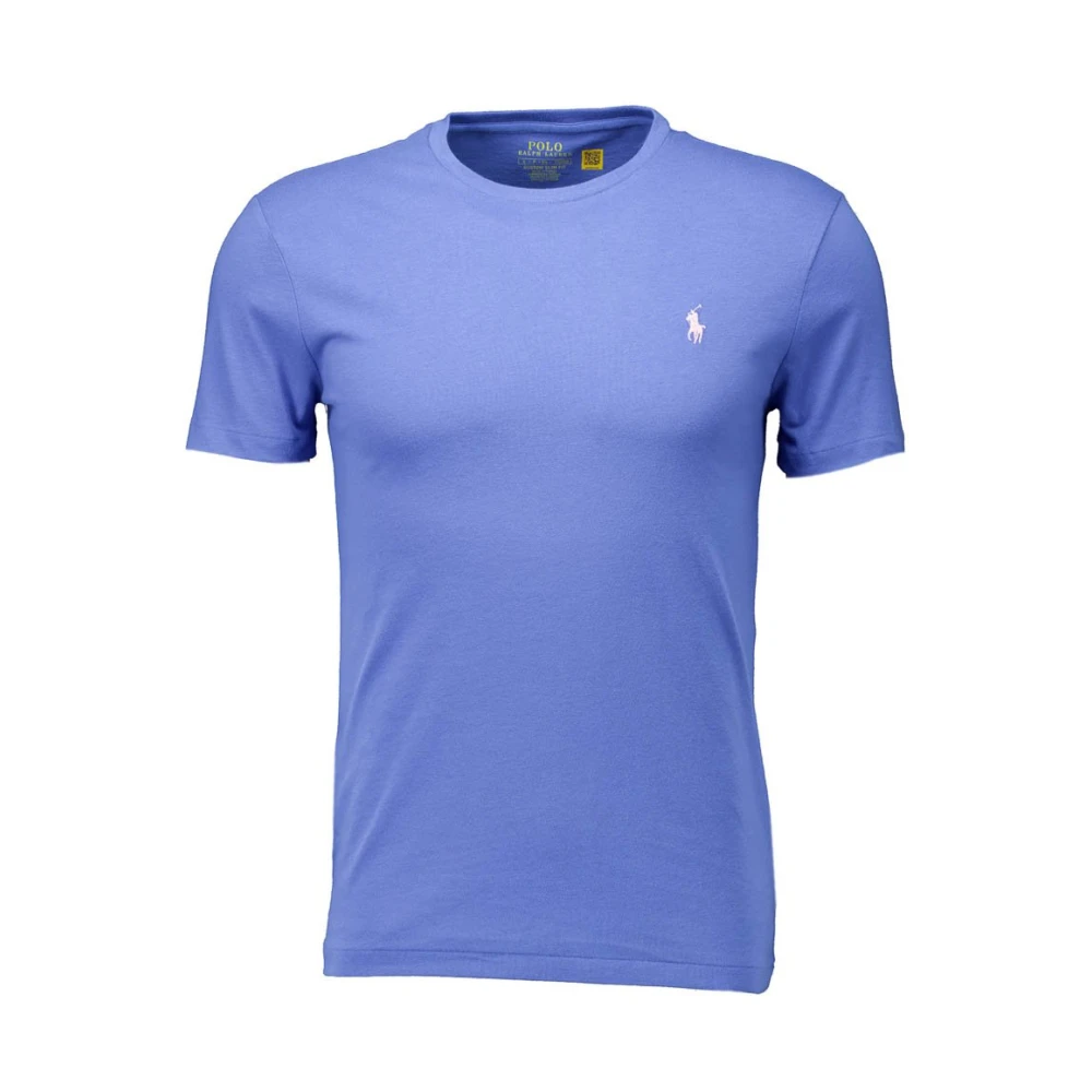 Ralph Lauren Stijlvol Blauw T-Shirt met Logo Blue Heren