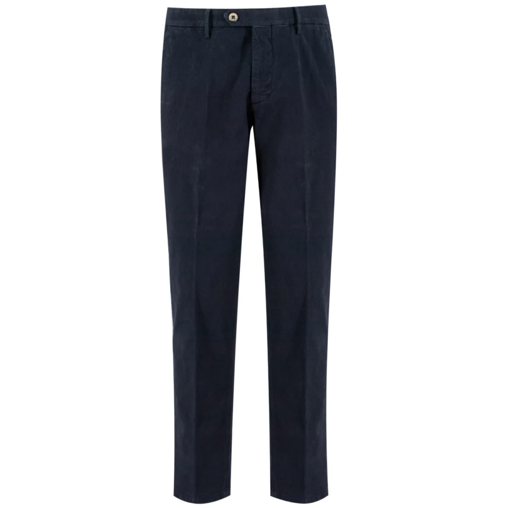 Michael Coal Slim Fit Capri Broek Blue Heren