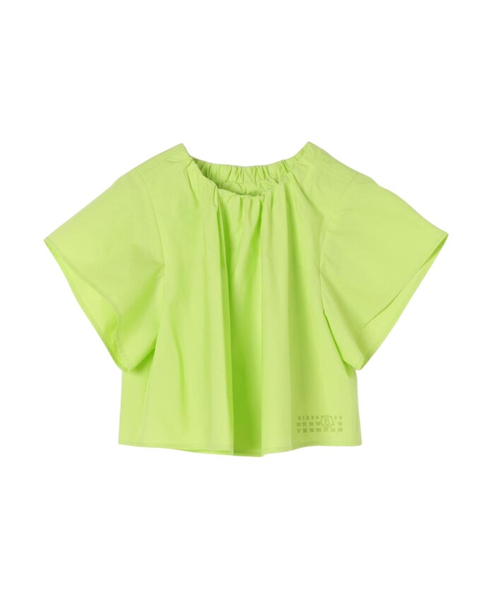 green-kids-poplin-blouse