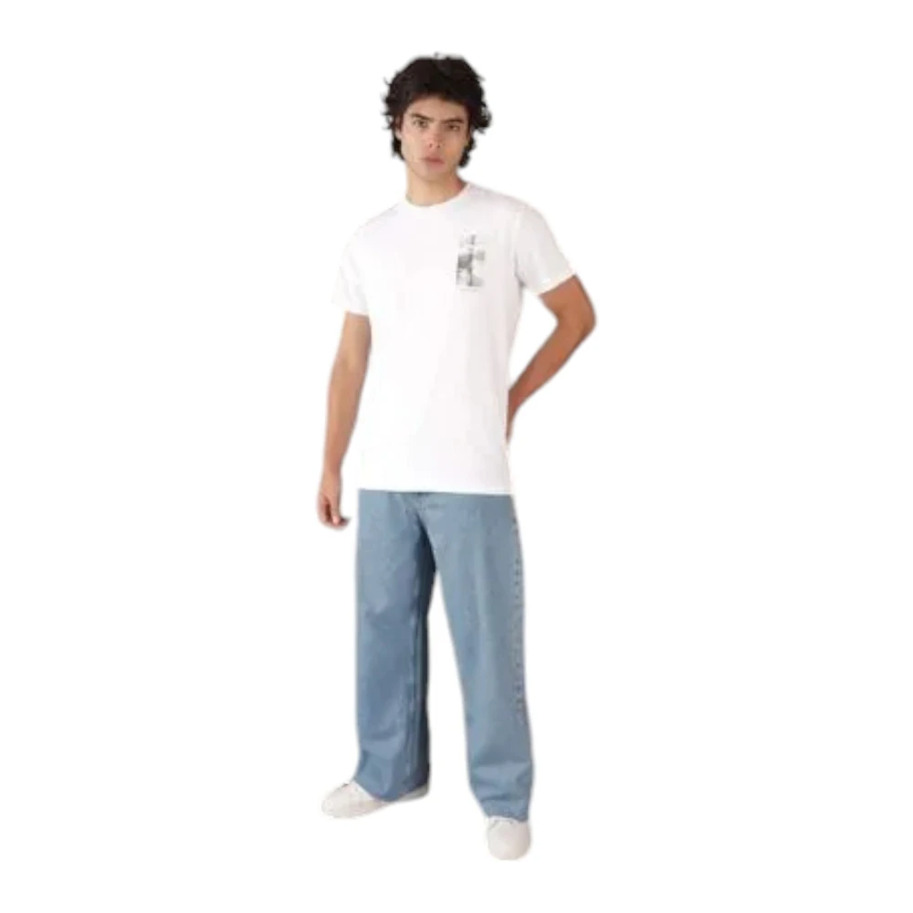 Calvin Klein Jeans Klassieke Straight Fit Denim Jeans Blue Heren