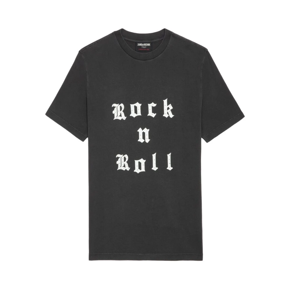 Zadig & Voltaire Stijlvol T-shirt Jwts02770 Carbo Gray Dames