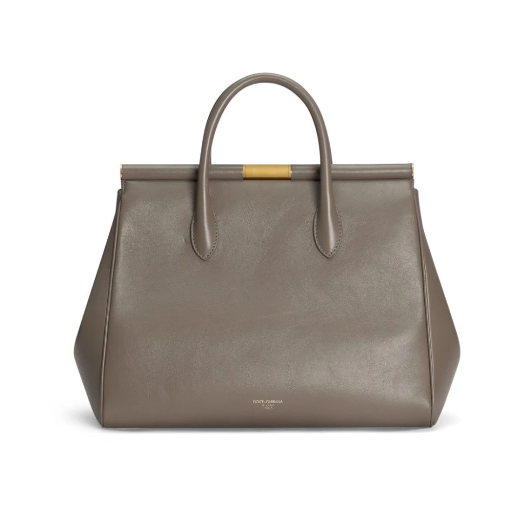 Dolce & Gabbana Stijlvolle Tassen Collectie Gray Dames