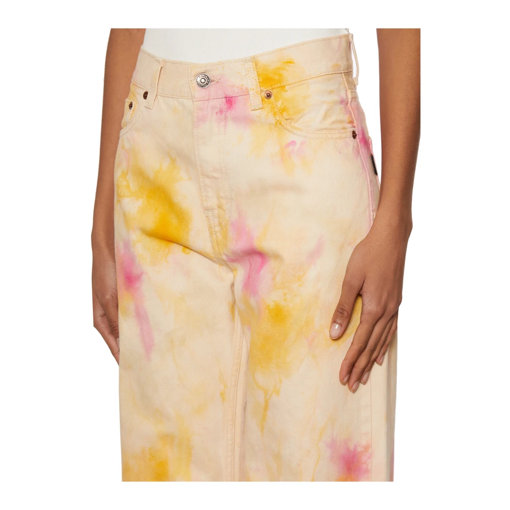 Haikure Wijde broek Beige Dames