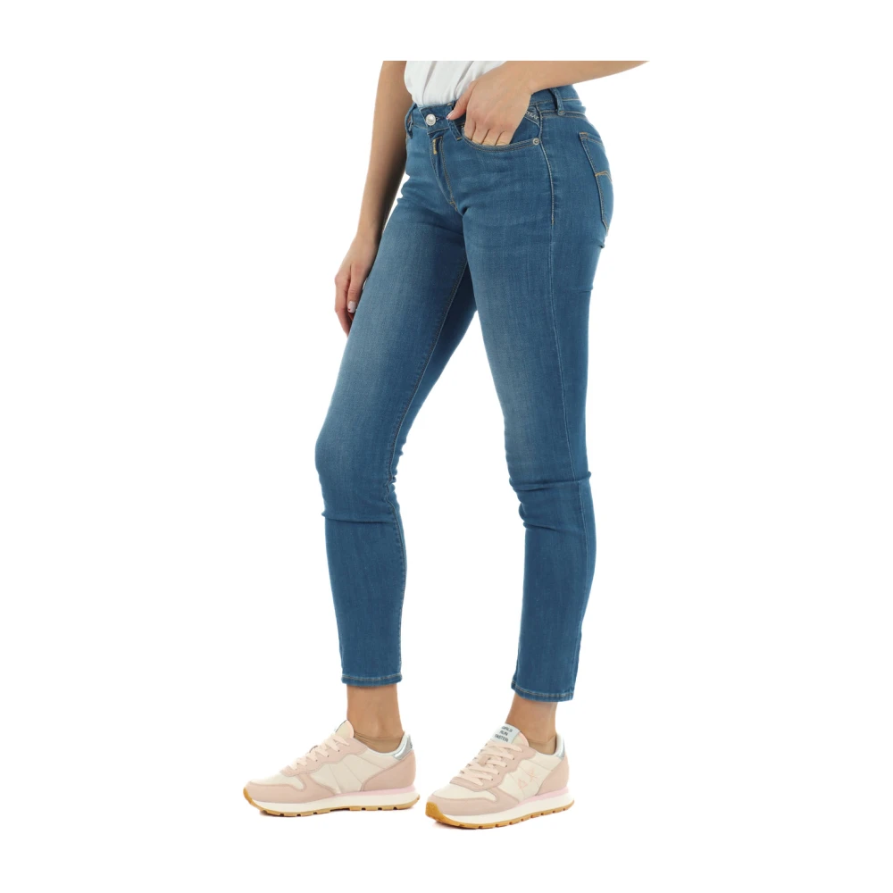 Replay Trousers Blue Dames