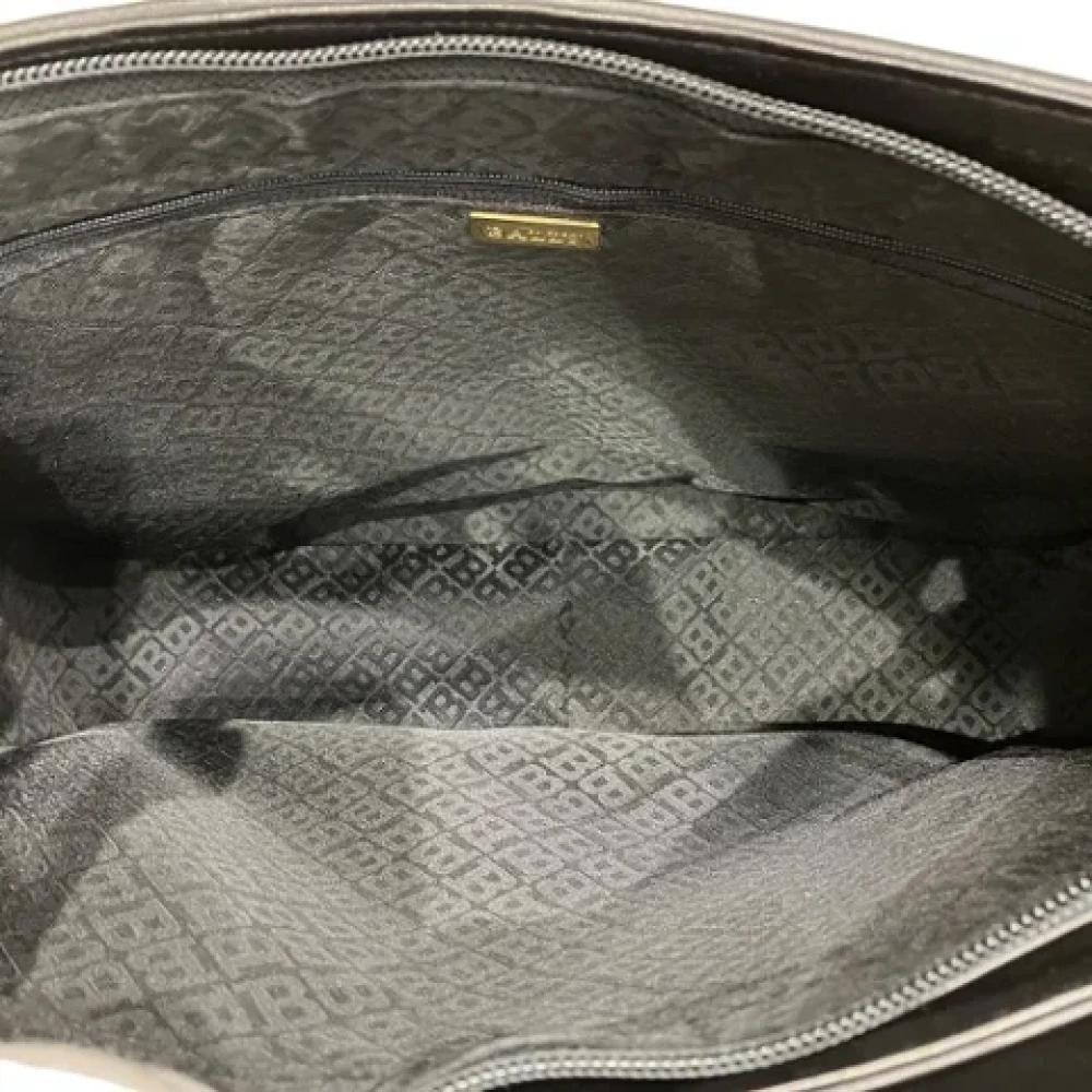Bally Pre-owned Fabric shoulder-bags Black Dames