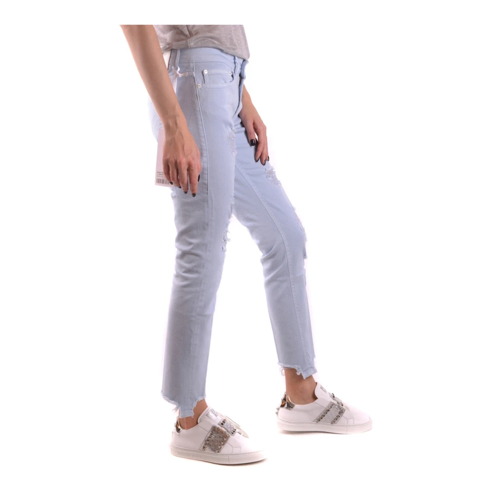 Dondup Stijlvolle Slim Fit Denim Jeans Blue Dames