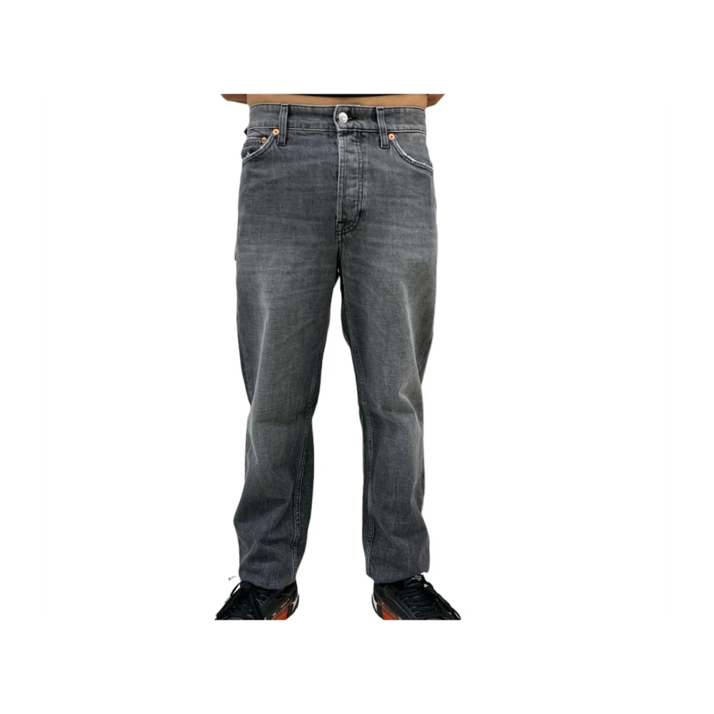 Department Five Klassieke Straight Leg Jeans Black Heren