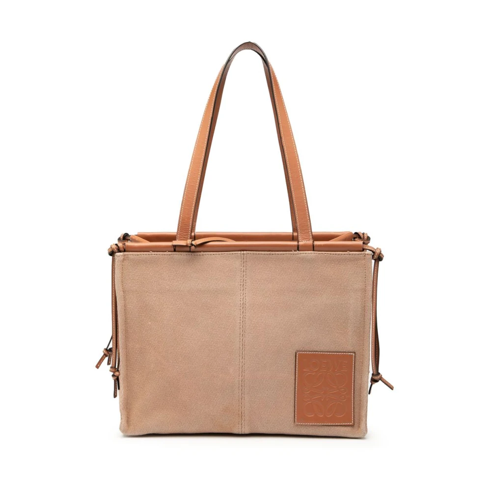 Loewe Pre-Owned Women's Brown Pre-Owned Canvas Tote Bag