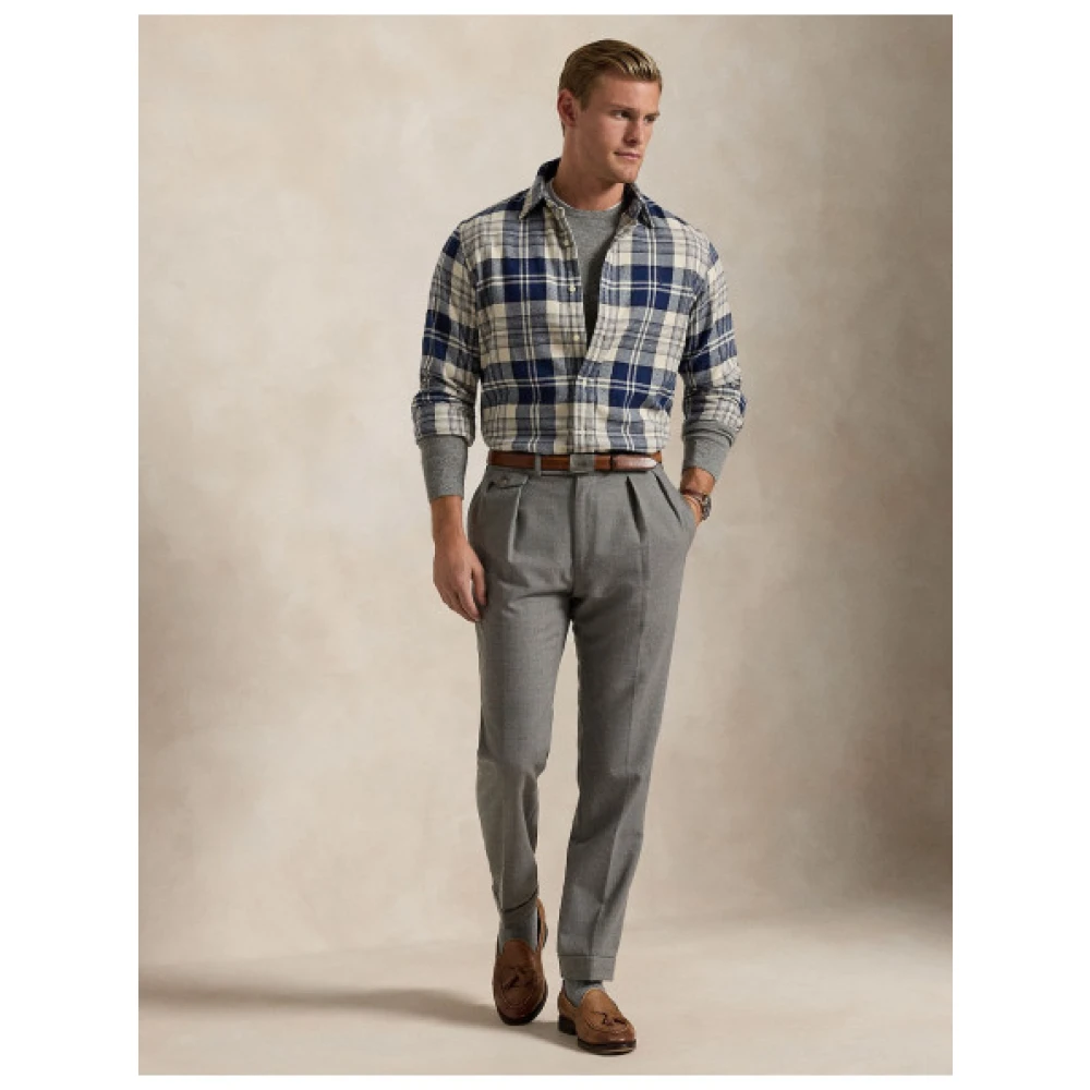 Polo Ralph Lauren Geruite katoenen flanellen overhemd Multicolor Heren