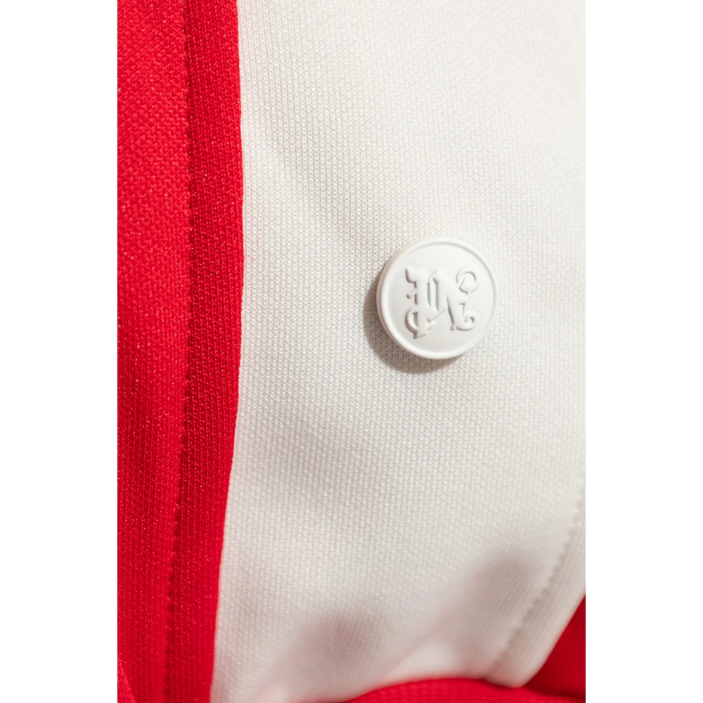 Palm Angels Sweatshirt met opstaande kraag Red Dames