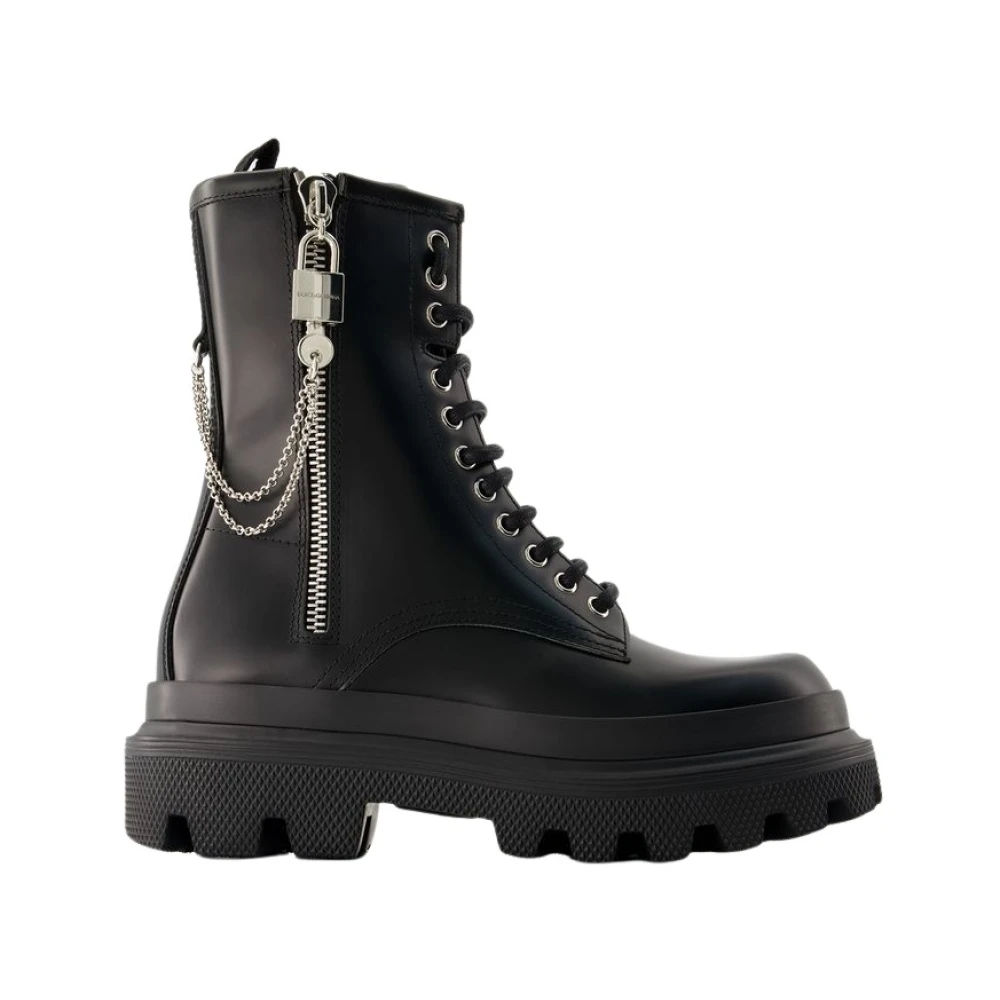 Shoes > Boots > Lace-up Boots - - Dolce & Gabbana - Modalova