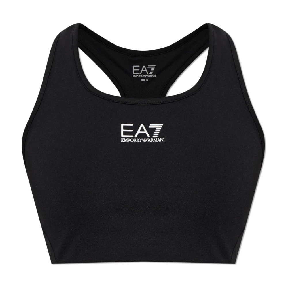Emporio Armani Ea7 Donna Nero Sport, L, New,