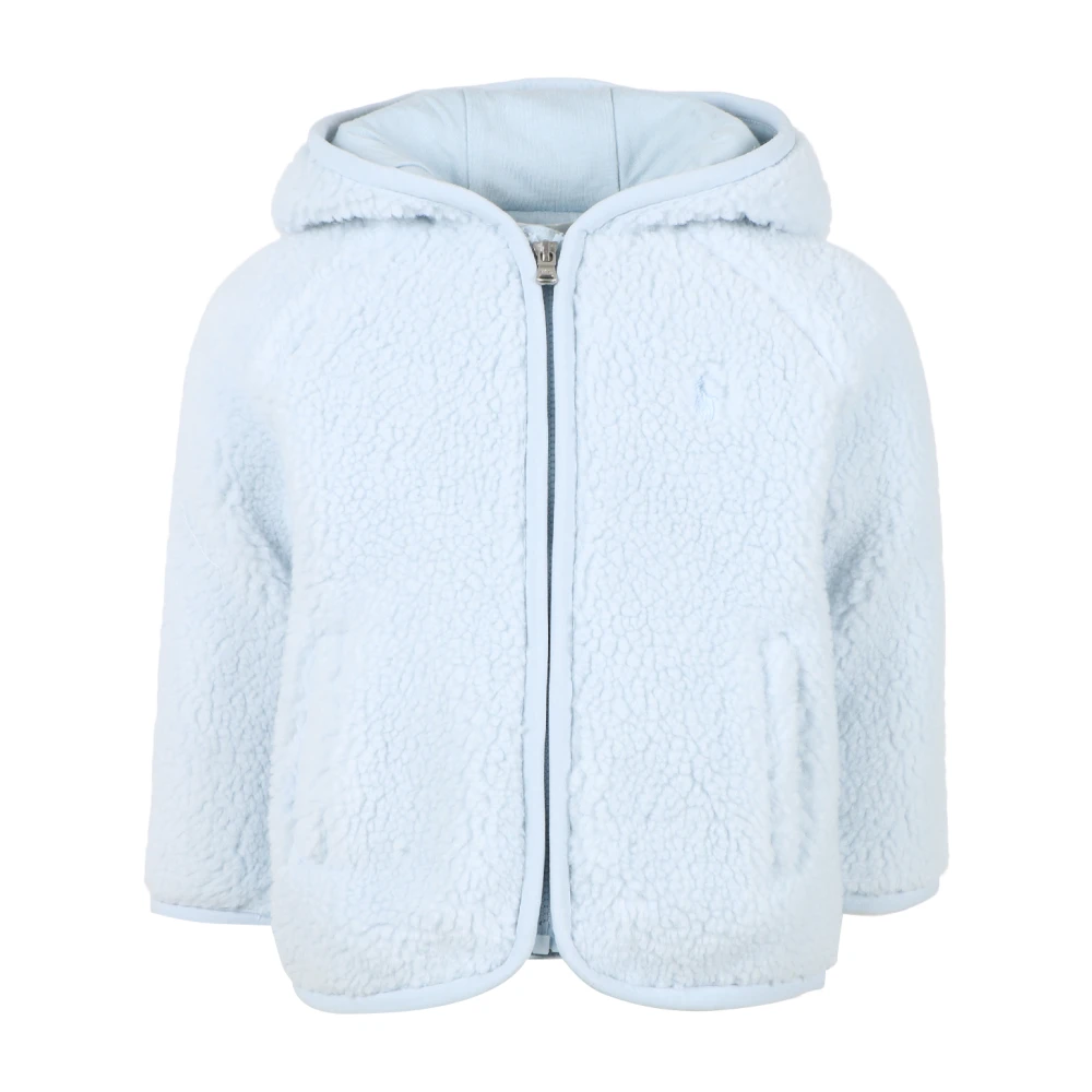 Ralph Lauren Fleece Hoodie Blue, Flicka