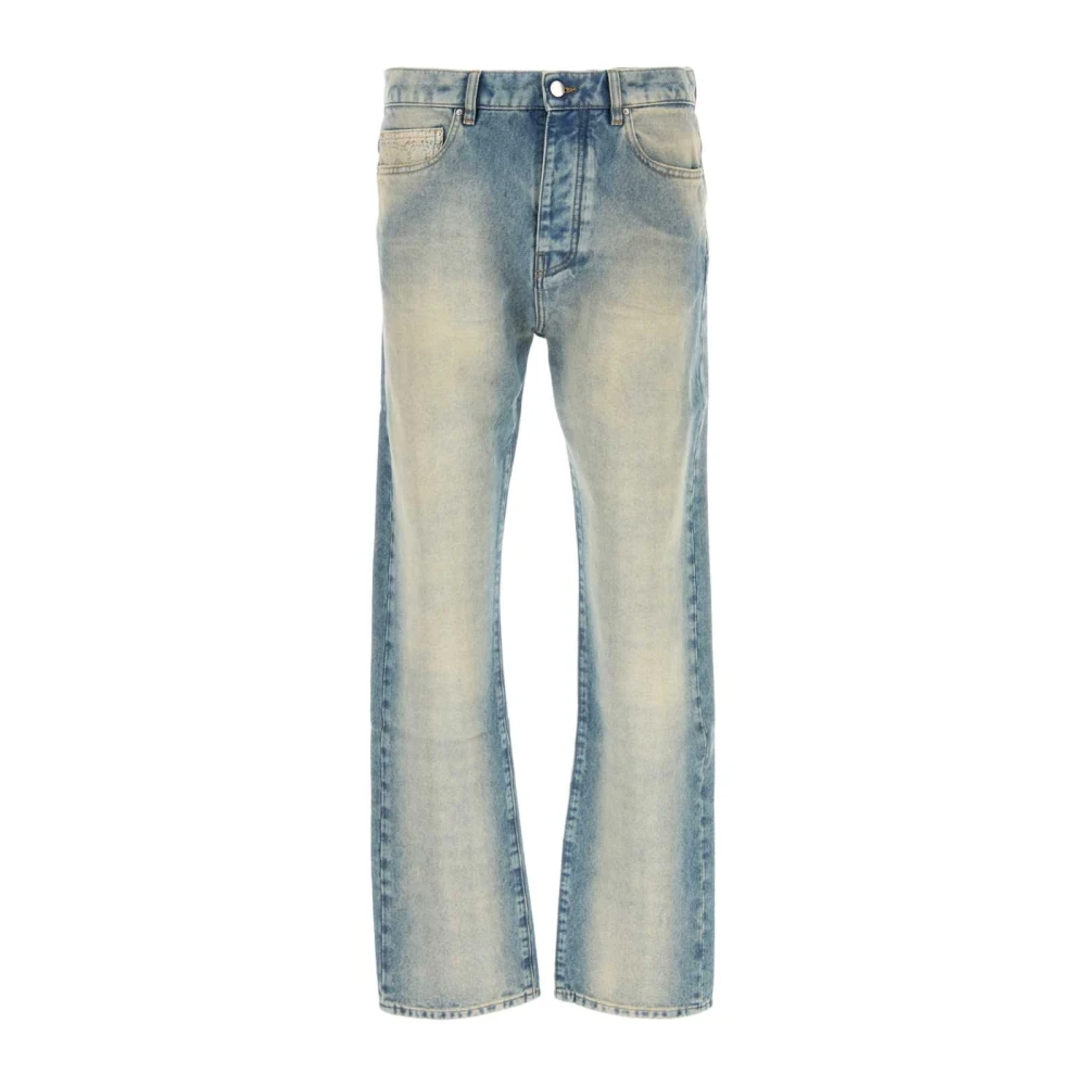 Amiri Quad Denim Jeans Blue Heren