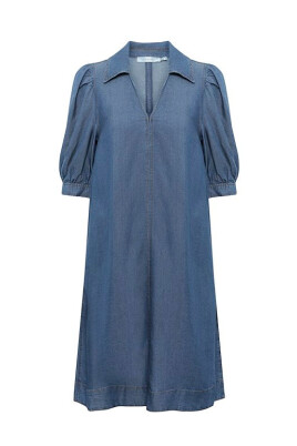 blue-lyocell-dress-for-women