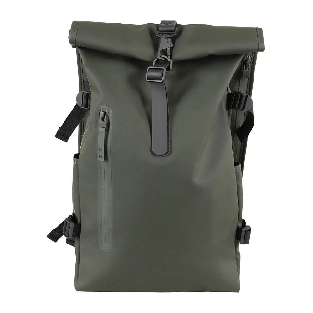 Rains Stilren Rolltop Ryggsäck Green, Herr