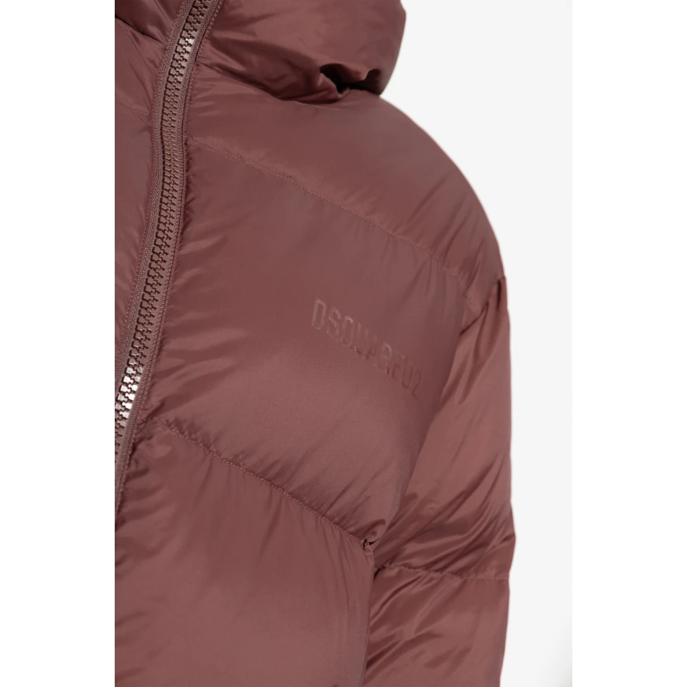Dsquared2 Jas met logo Red Dames