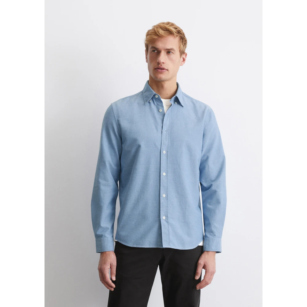Marc O'Polo Gewoon overhemd Blue Heren