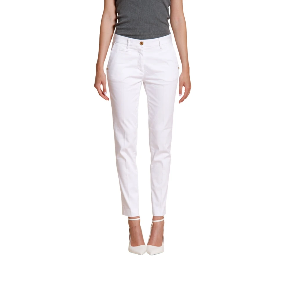 Mason's Donna Bianco Pantaloni, Xs, New,