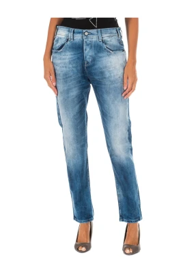Rak skärning Denim Jeans