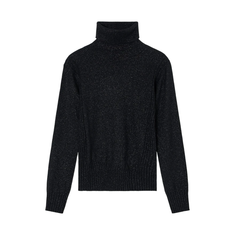 Armani Exchange Femme Noir Pulls, Taille: 36 Fr Pull Col Roulé