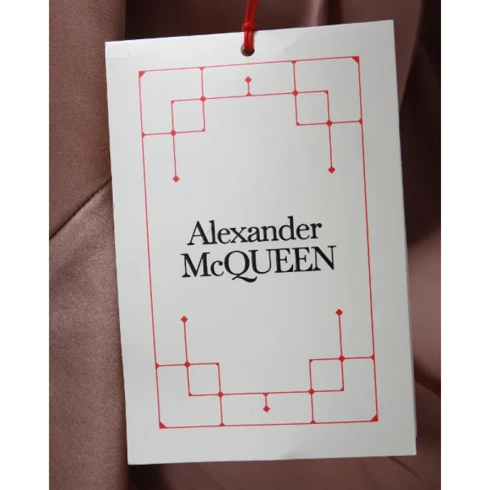 Alexander McQueen Pre-owned Silk tops Pink Dames