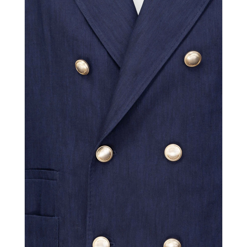 BRUNELLO CUCINELLI Blazers Blue Heren