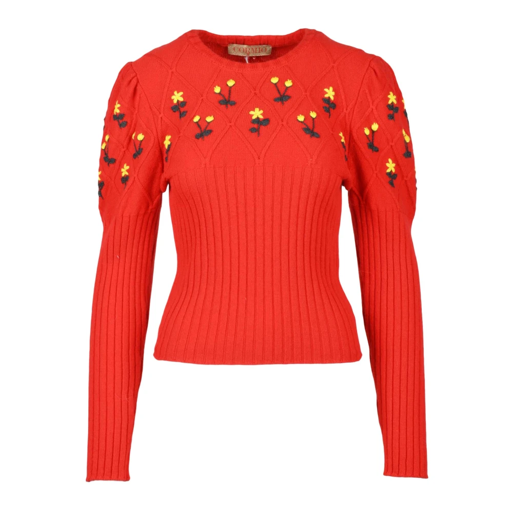 Knitwear > Round-neck Knitwear - - Cormio - Modalova