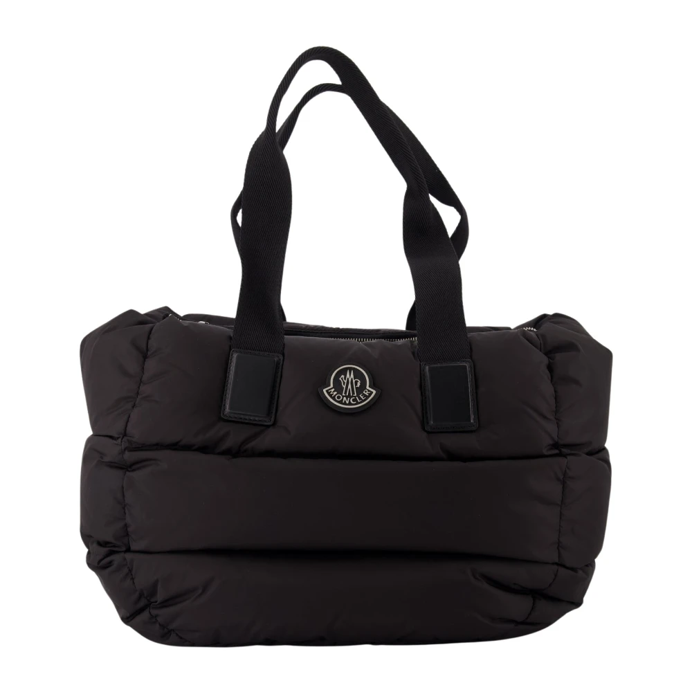 Moncler Crossbody bags Nylon And Leather Bag in zwart