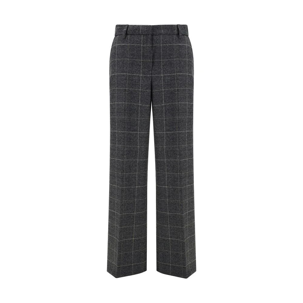 True Royal Geruite Nadya Broek Gray Dames