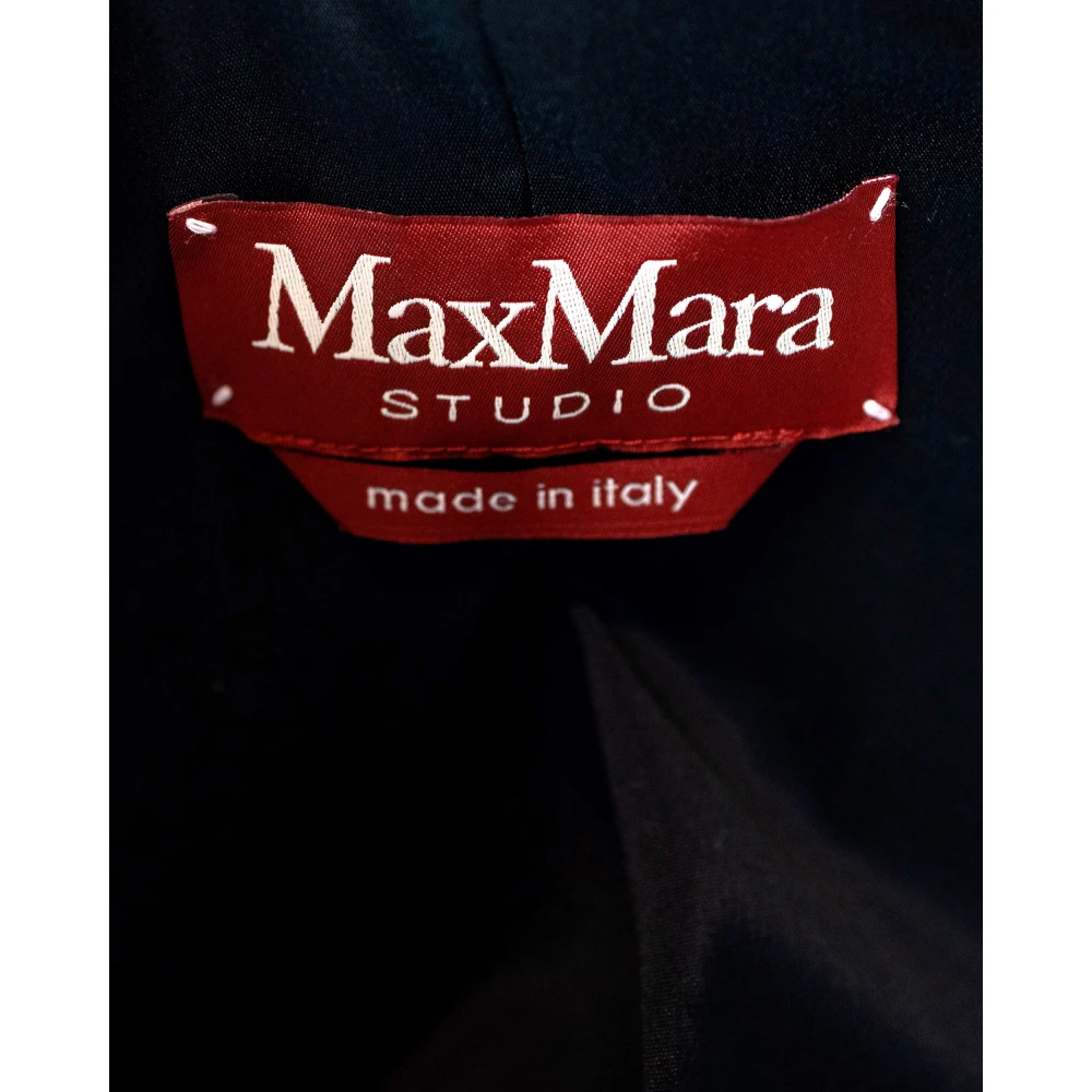 Max Mara Studio Jackets Black Dames