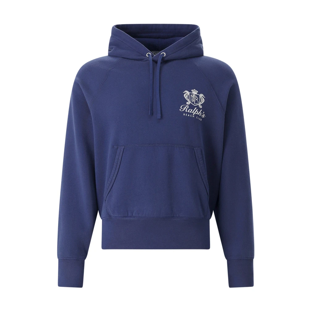 Polo Ralph Lauren Uomo Blu Felpe, M, New,