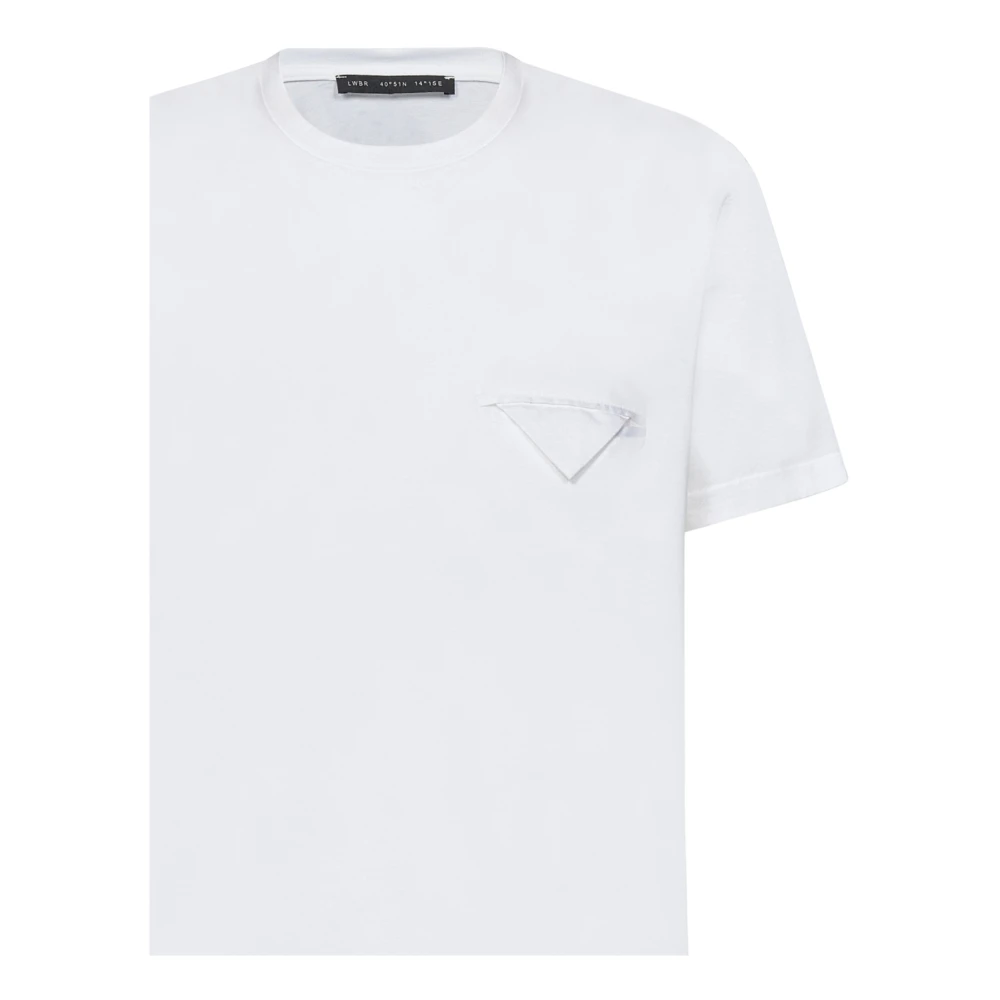 Low Brand T-Shirts White Heren