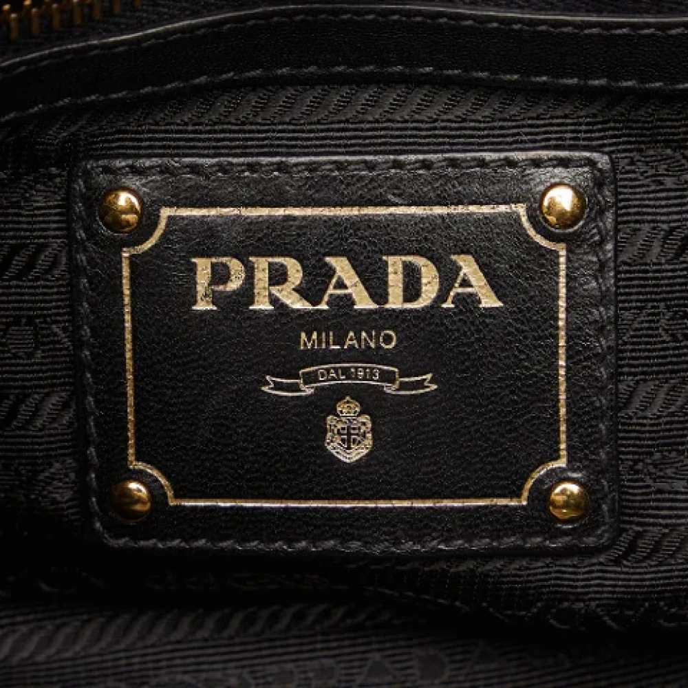 Prada Vintage Pre-owned Leather crossbody-bags Multicolor Dames