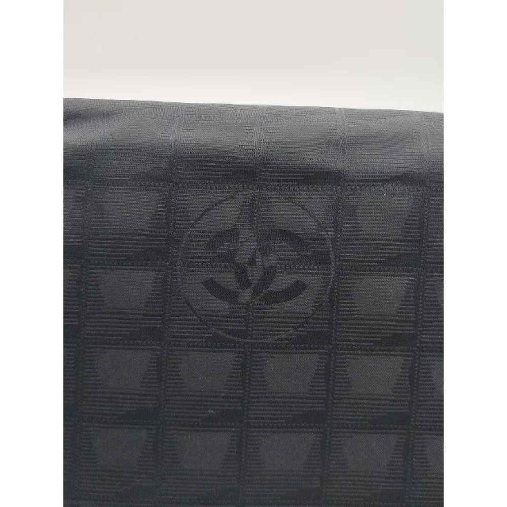 Chanel Vintage Pre-owned Nylon chanel-bags Black Dames