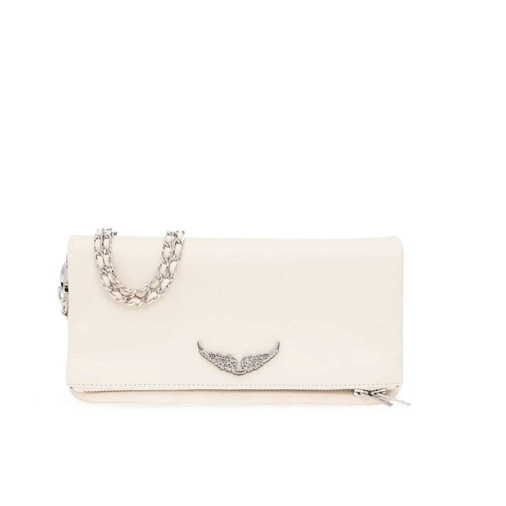 Zadig & Voltaire Rock Swing Your Wings axelväska Beige, Dam