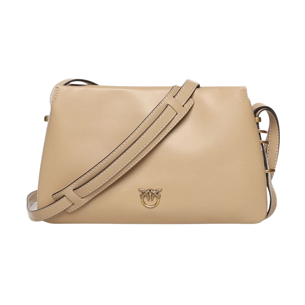 Pinko Vrouw Bruin Tassen Dames, One Size, Cross Body Bags