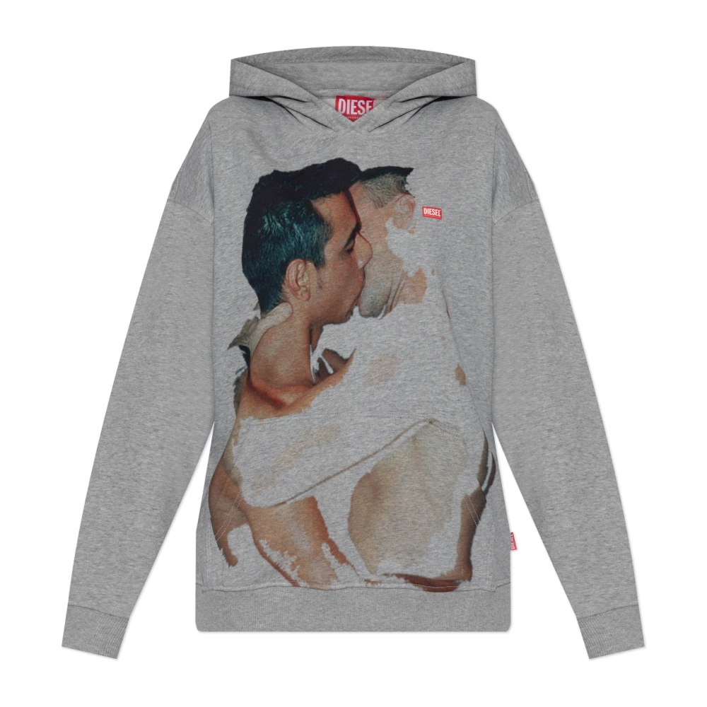 Diesel Unisex Grå Sweatshirts & Hoodies Xs, Tom Of Finland Foundation