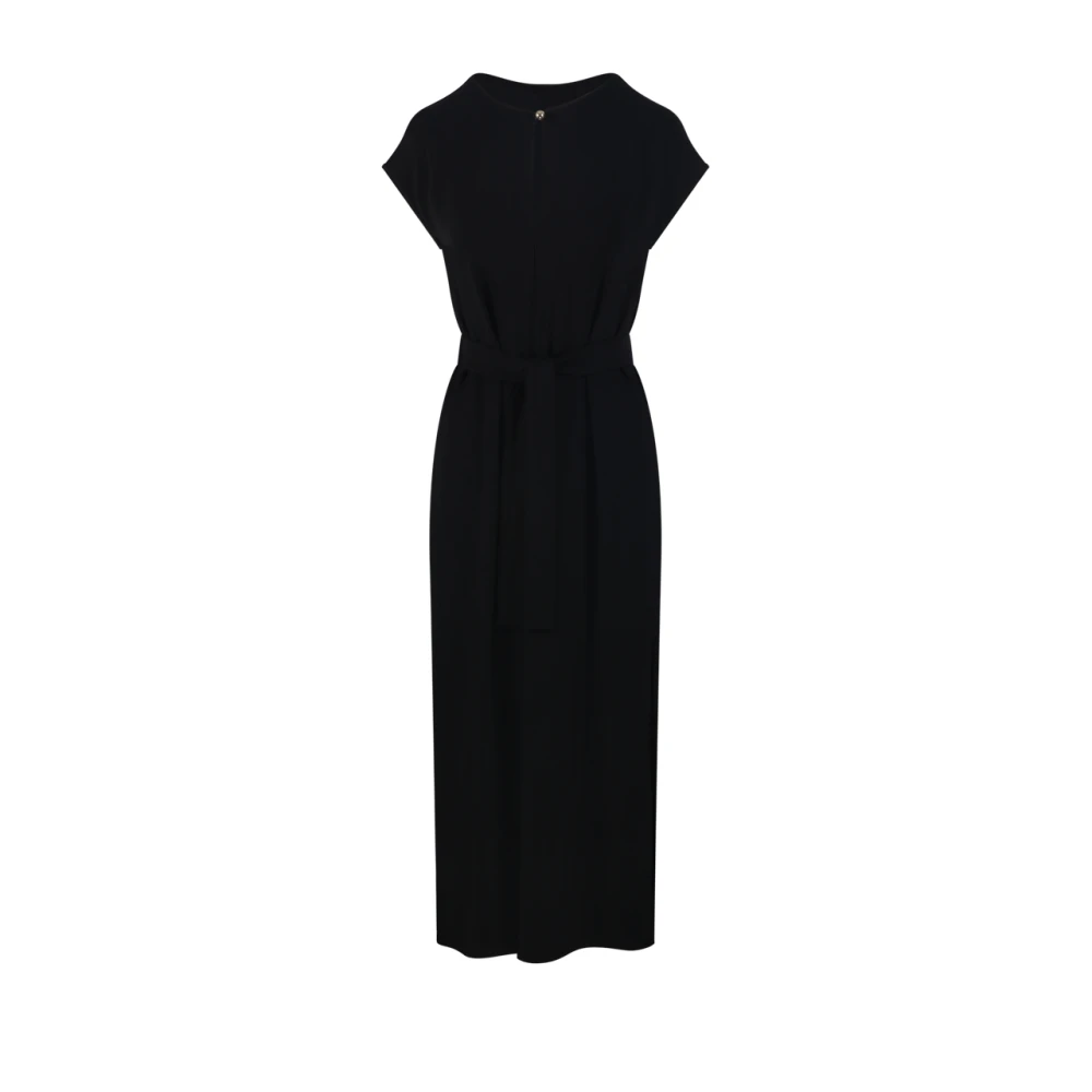 Max Mara Women's Black Maxi Dresses, S, Feluca Dress