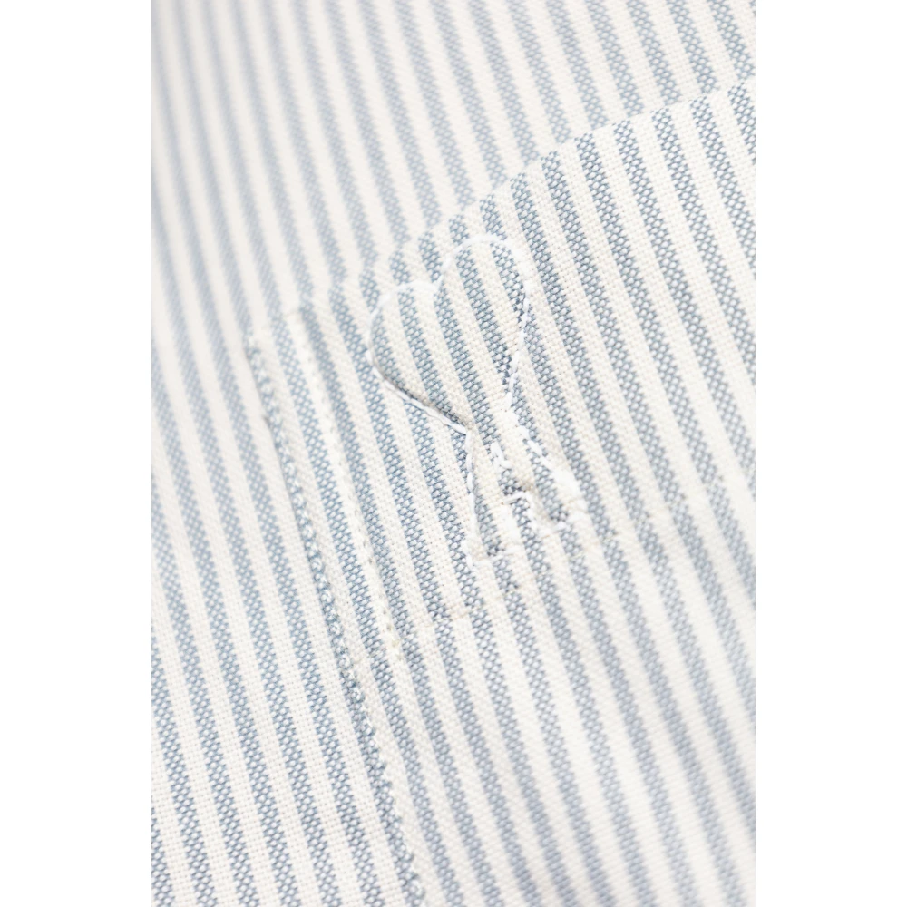 Ami Paris Overhemd met strepen White Heren