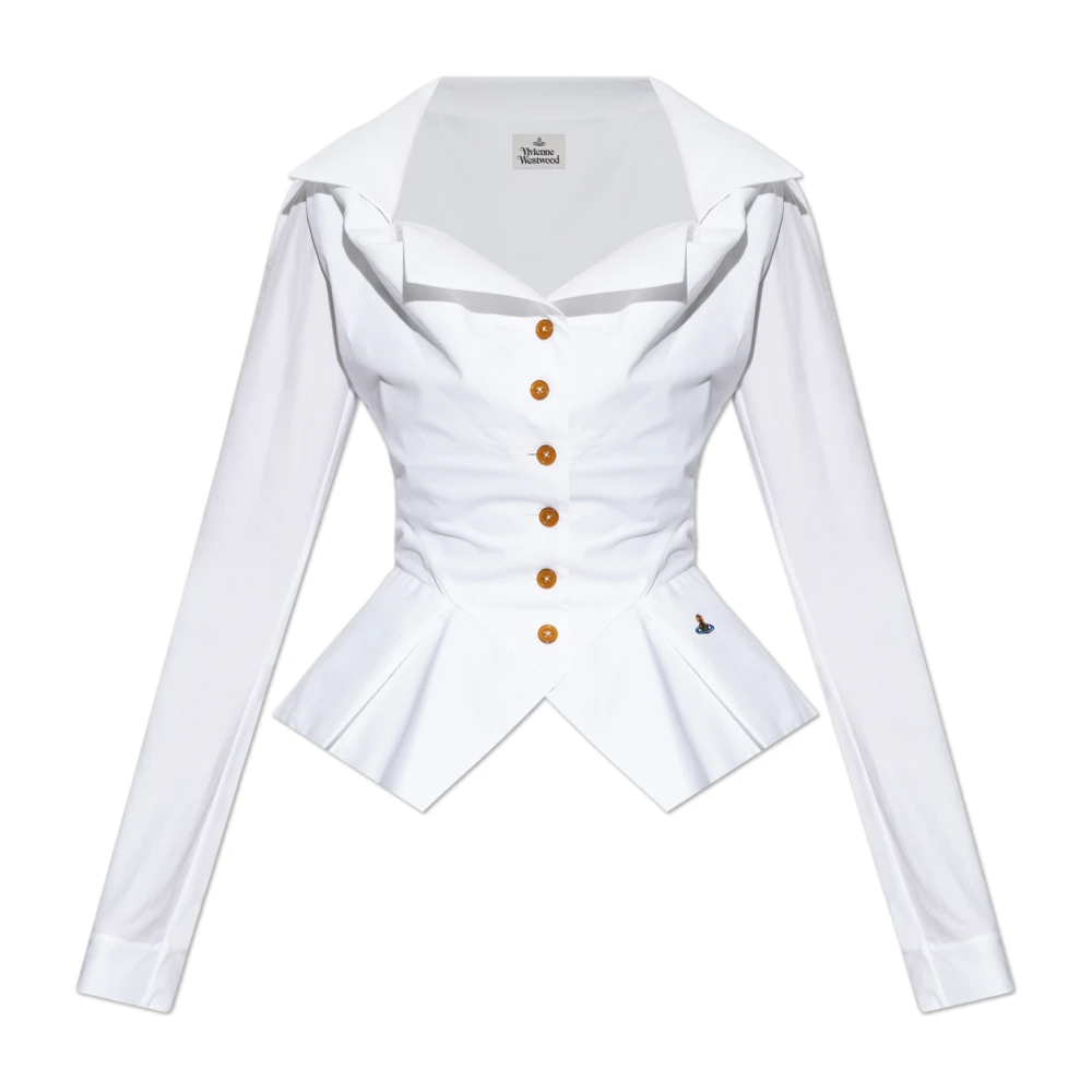Vivienne Westwood Overhemd Maandag White Dames