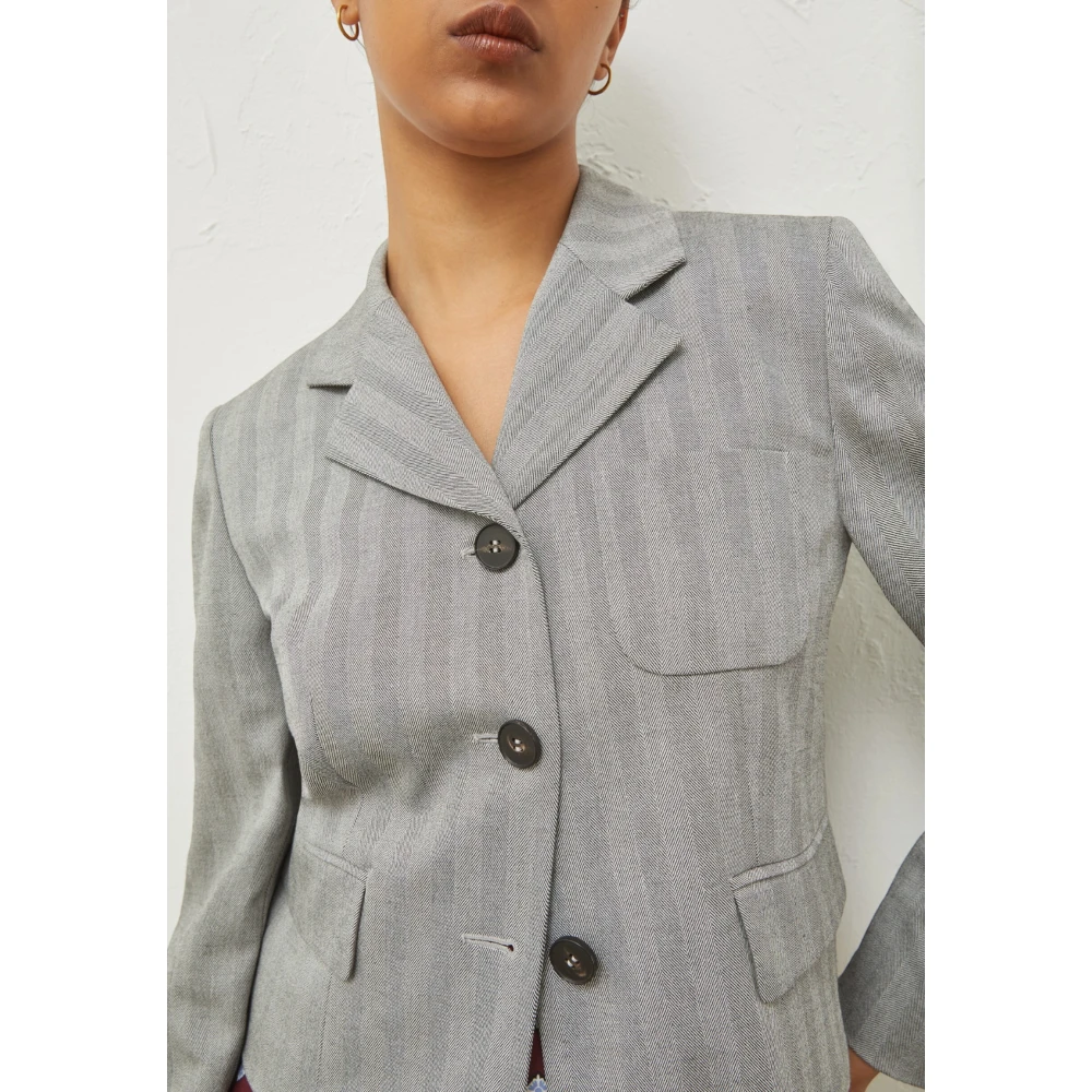 Marella Grijze Lester Jas veelzijdig en elegant Gray Dames