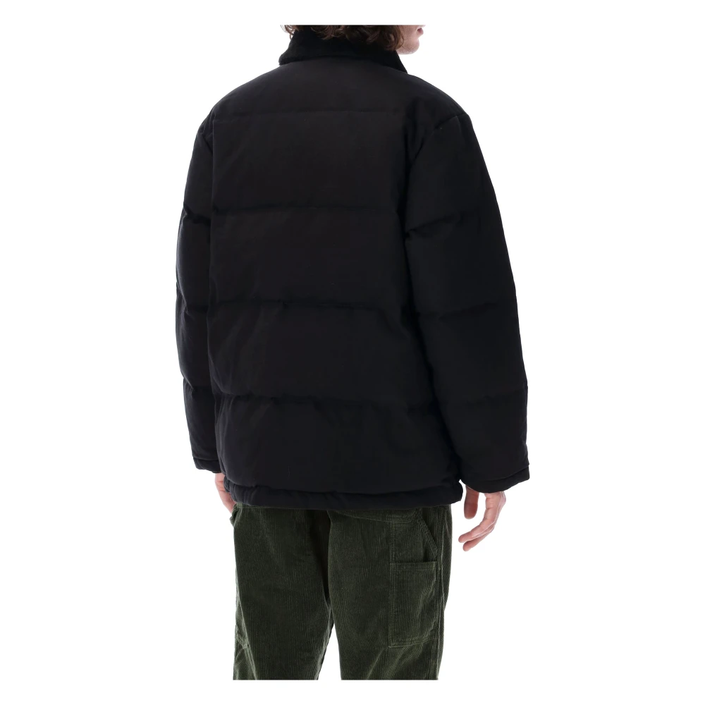 Carhartt WIP Zwarte Pufferjas Aw24 Black Heren