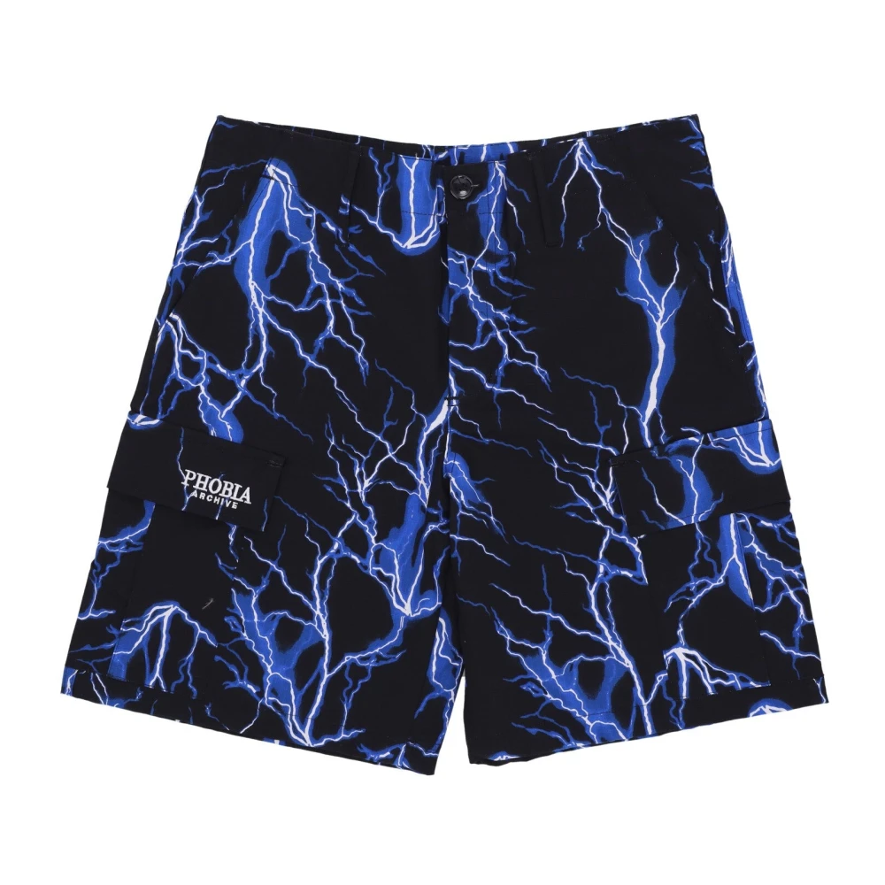 Phobia Archive Hombre Multicolor Pantalones Cortos, Talla: S