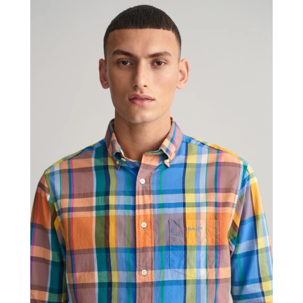 Gant Casual Shirts Multicolor Heren