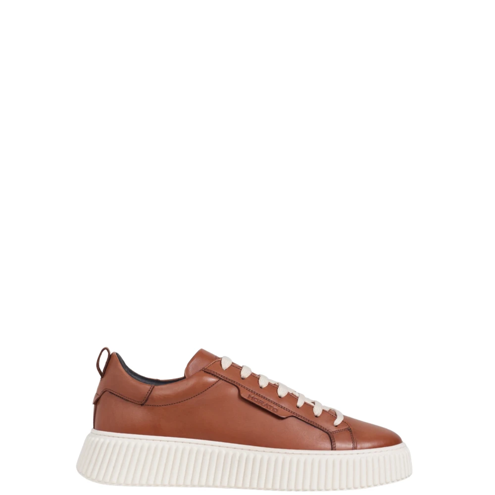 Antony Morato Mannelijk Bruin Schoenen Heren, 44 Eu, Leer, Hopper Sneaker