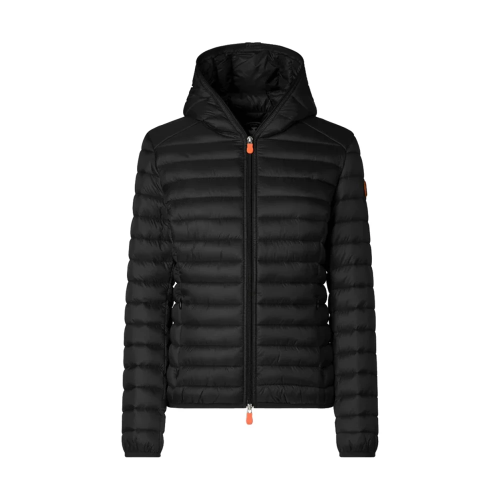 Save The Duck Zwarte winterjas voor dames Black Dames